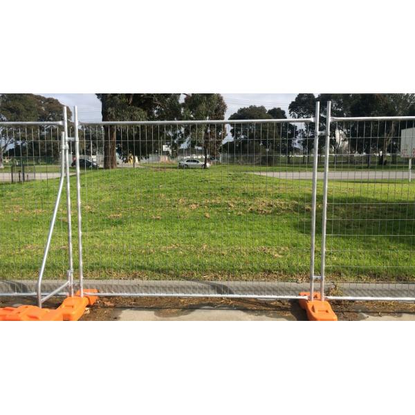 Temporary Construction Chain Link Fence Panels 2m Width 2 Folds