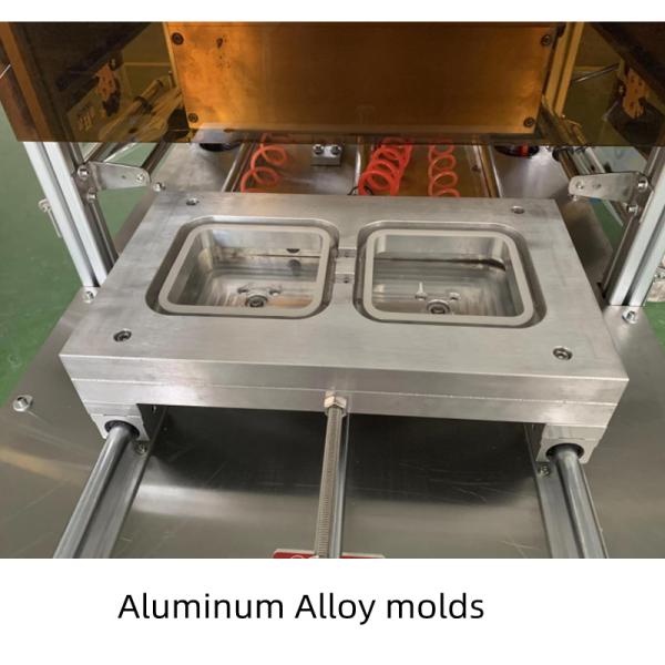 3Kw Vacuum Packaging MAP Tray Sealer Machine Lunch Plate Packing Machine Food Long Storage Time