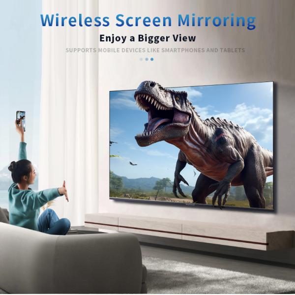 65" Smart TV For Hotels, Restaurants, Retail Stores,Corporate Environments, Ultra Slim Bezel, Sleek Aesthetics, Commercial-grade Performance