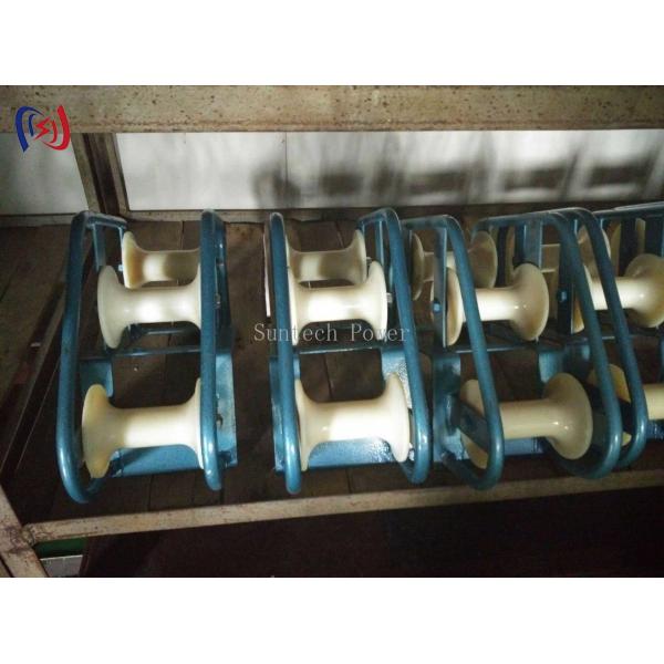 Multi-Roller Pithead Cable Pulling Rollers SHL700J3 With Rated Load 10-20KN