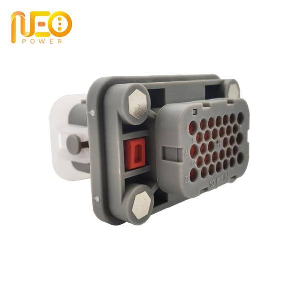 Watertight High Speed Data Transfer Hybrid Power Connector Quick Mating HV IP67B