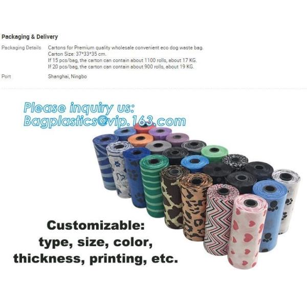 Promotional Pet Waste Bag Dispenser Dog Poop Bag, Dog Waste Bags Pet Poop Bag, Portable Dog Bag for Small Dogs Pet Poop