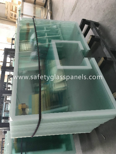 Custom Printed Basketball Backboard ,Tempered Glass Basketball System