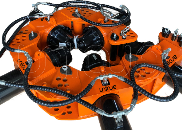 Concrete Pile Head Cutter Hydraulic Pile Breaker for 300 2000mm Round or Square Pile