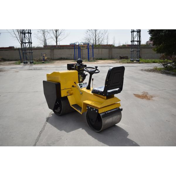 5km/H 5L Oil Tank 7HP 1T Vibratory Road Roller