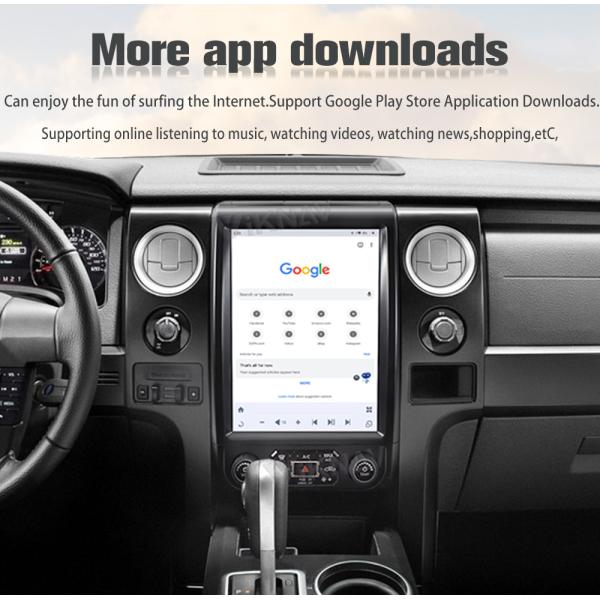 12.1 Inch Touch Screen Car Radio For Ford F150 2013 - 2014 Android 11
