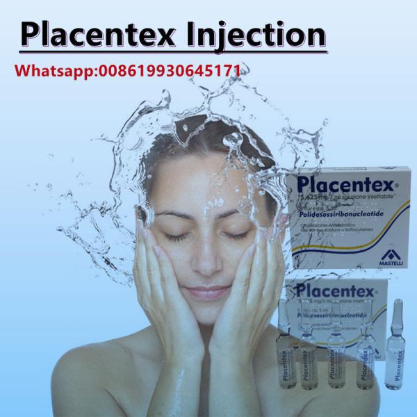 Italy Placentex Skin Booster Injection Pdrn Salmon Whitening Lightening 3ml X 5 Vaila