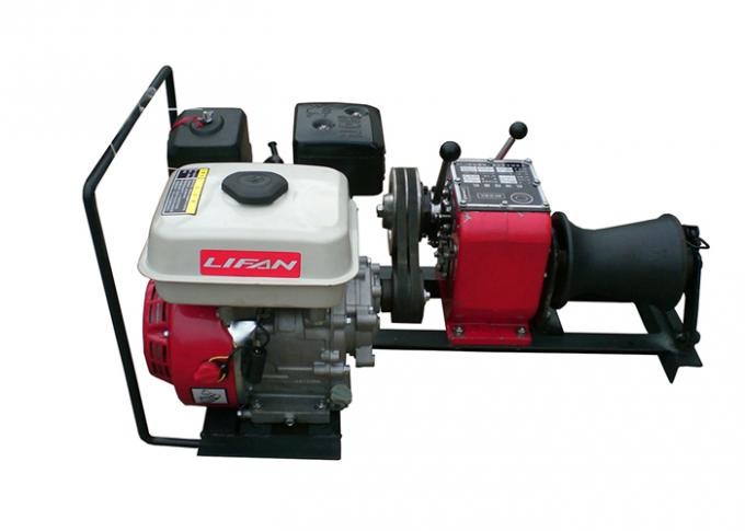 China 4HP Power Construction Cable Winch Puller Petrol Engine Lifting Machine wholesale