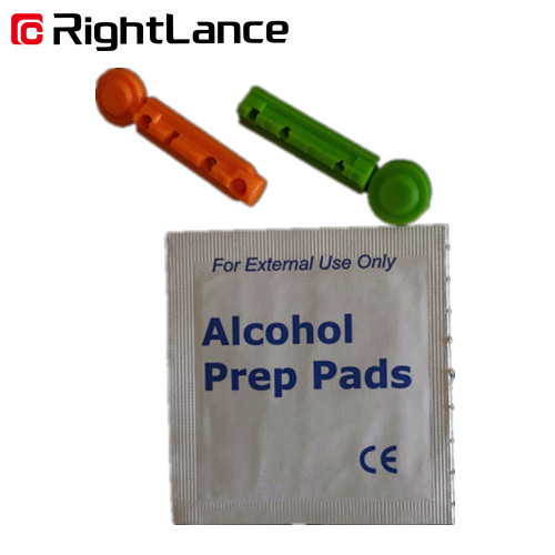 Unisex 3CM 6CM Alcohol Cotton Pads Alcohol Prep Pads Medium