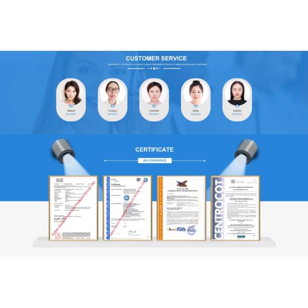 Round Disposable Medical Caps , Disposable Non Woven Cap For Laboratory