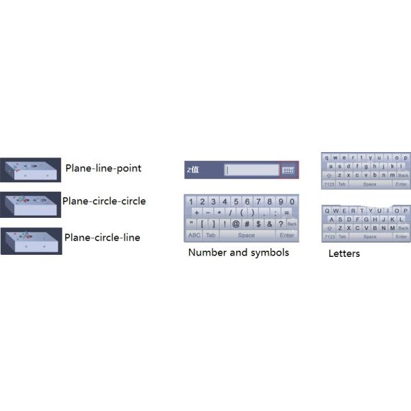 Smart Touch Screen 3D Measuring Software Remote Wireless Full Function Module