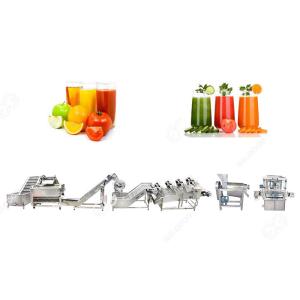 Automatic Complete Fruit Pulp Processing Equipment Fruit Juice Manufacturing