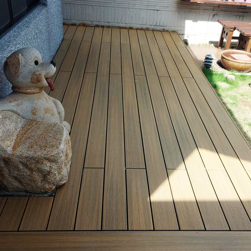 China Commercial Outdoor WPC Decking Panel Boards With UV Resistant wholesale