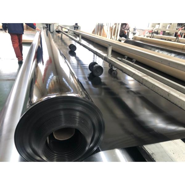 Anti Leakage HDPE Geomembrane Liner 2m 3m Width Black White