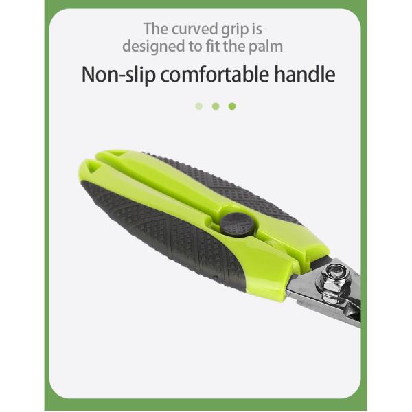 Sustainable Dog Nail Trimming Tools Green Pet Nail Clippers For Dogs
