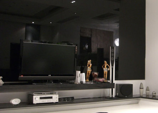 Fadeless Dark Tempered Glass / Frosted Glass Types With Good Thermal Stability