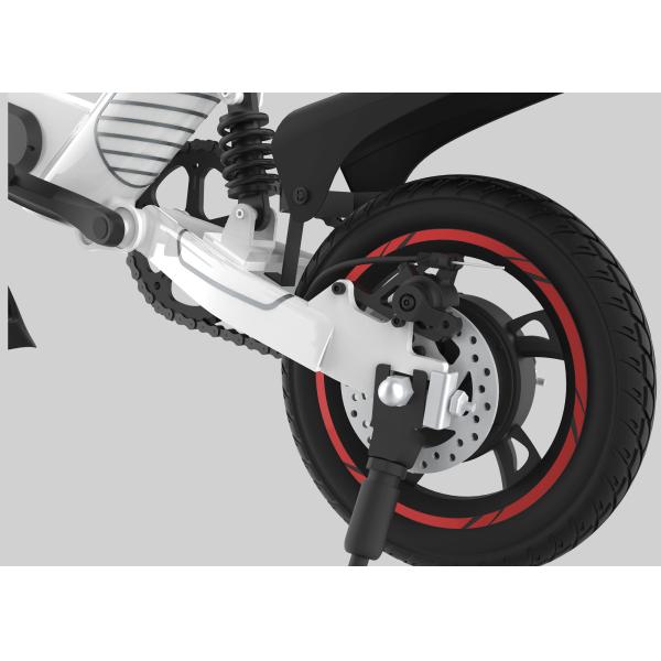 High ebikebon Steel Electric Commuter Bike , Folding Electric Tricycle CE Certification