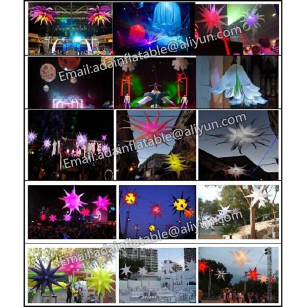 Stage Inflated Helium Balloons / Custom Advertising Inflatable Balloons