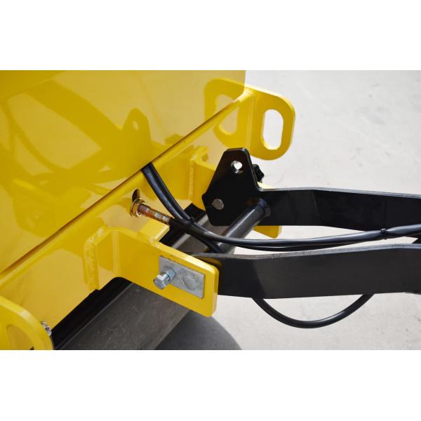 Double Wheel Pavement 450mm Walking Road Roller For Construction