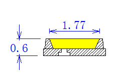 Backlighting High lumen 2016 3V 60MA 0.2W 26-28LM 6500K PCT SMD LED CHIP Phone Flash light