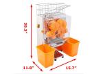 Catering Commercial Orange Juice Squeezing Machine With Peeling Off