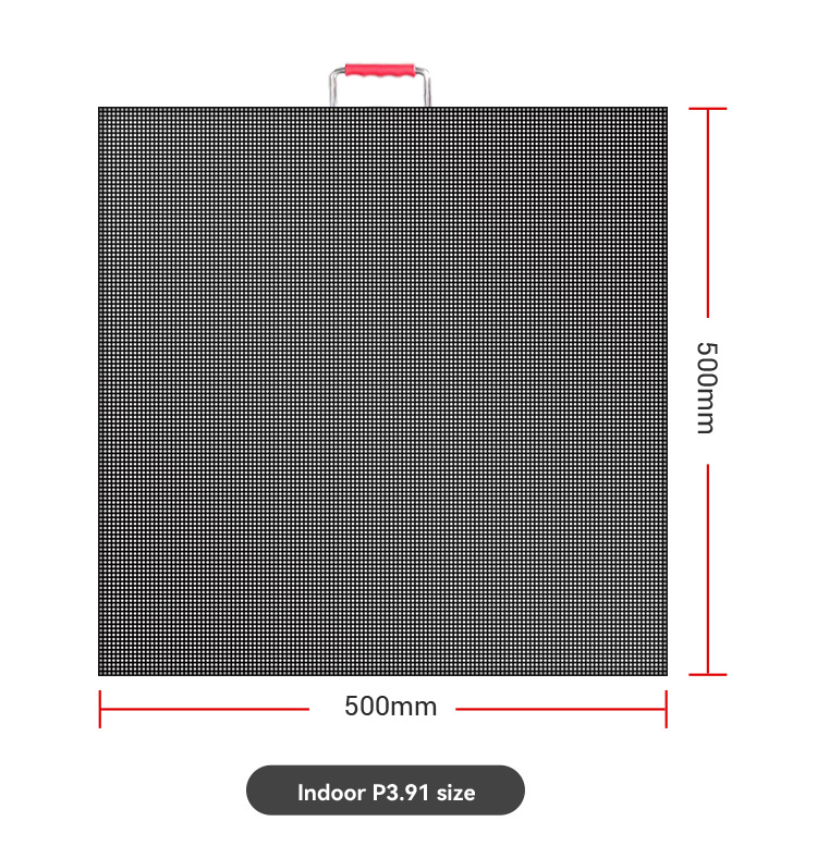 20m Interactive Sensor Floor Tile Screen High Pressure P3.91 Indoor Led Display