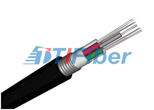 China GYTA Loose Sheathed Twisted Aluminum Tape Armored Optical Cable wholesale