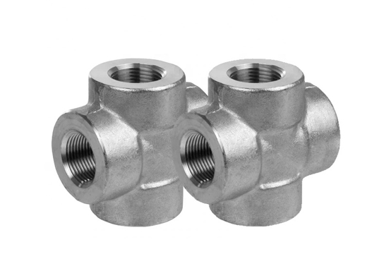 A182 Equal 3000LB Socket Weld Pipe Fittings , Stainless Steel Socket Weld Fittings