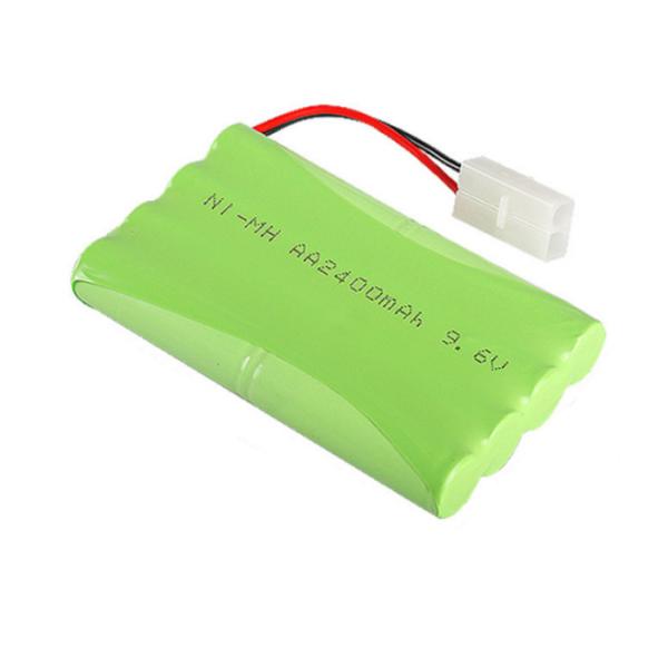 9.6V 2400mAh Ni-Mh Battery Pack Rechargeable AA5 Over Current Protect MSDS