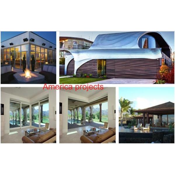 Large Customized Aluminum Sliding Windows With Anti - Theft Performance