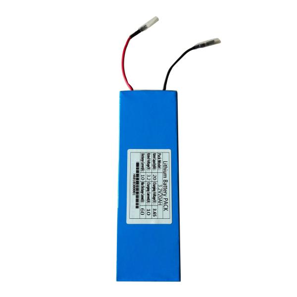 3.2V LiFePO4 20AH Lithium Battery Module Rechargeable with Connector