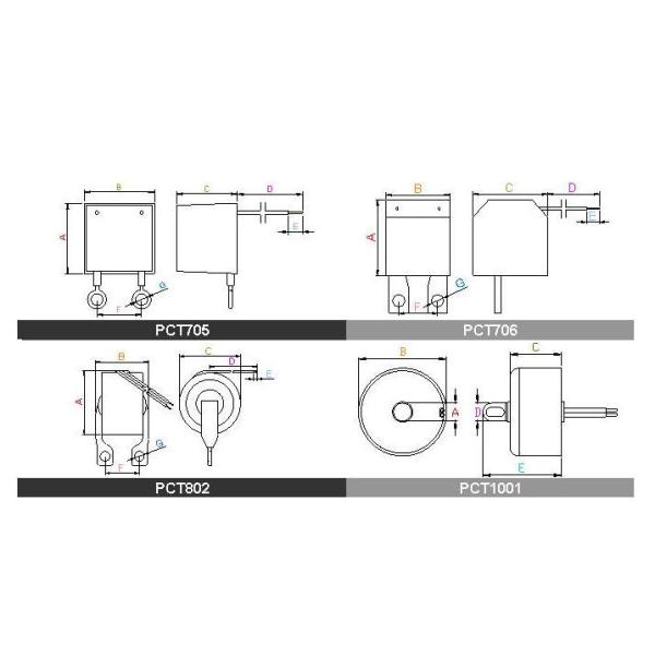 High Accuracy AC Current Transformer Anti DC DC Immune Current Transformer Various Shapes