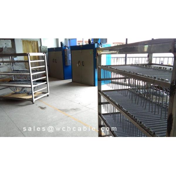 UL20378 TPU Curly Cable 28AWG 13C OD6.5mm VW-1 Red L=320mm TPE Insulated 105C 30V