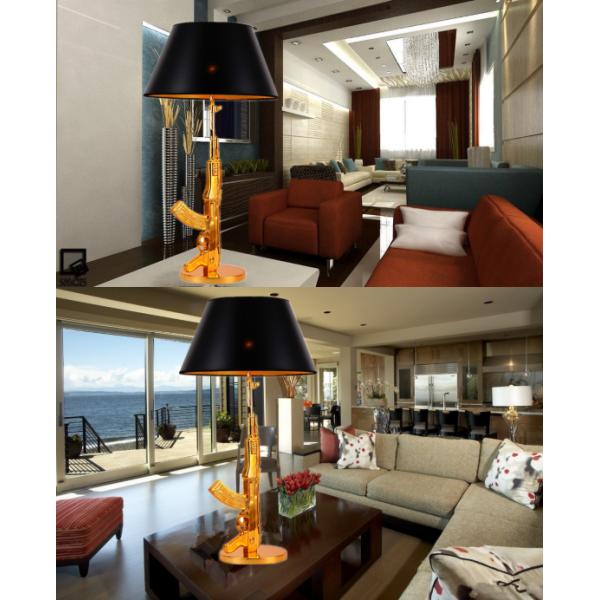 Nordic Classical ak47 lamp Rifle Lounge Floor Lamp Personality Design Corner Decor gun lamp(WH-MFL-14)