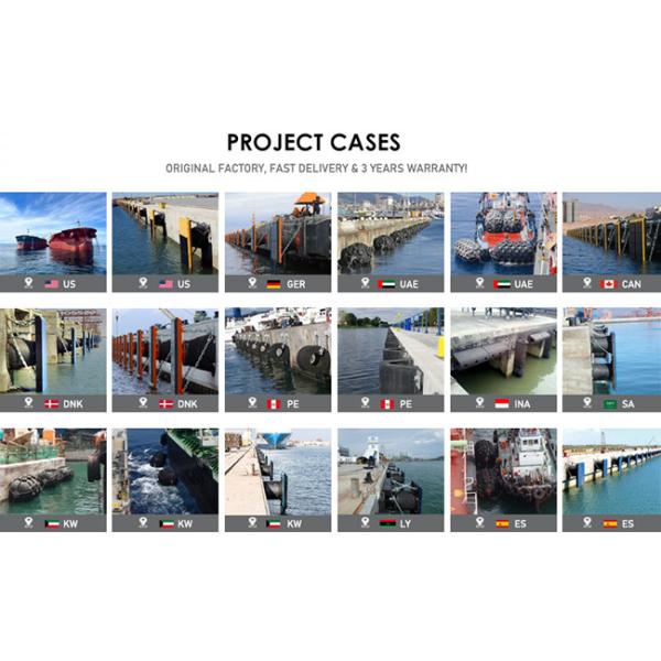 High Density Arch Dock Fenders And Bumpers ABS Certificate