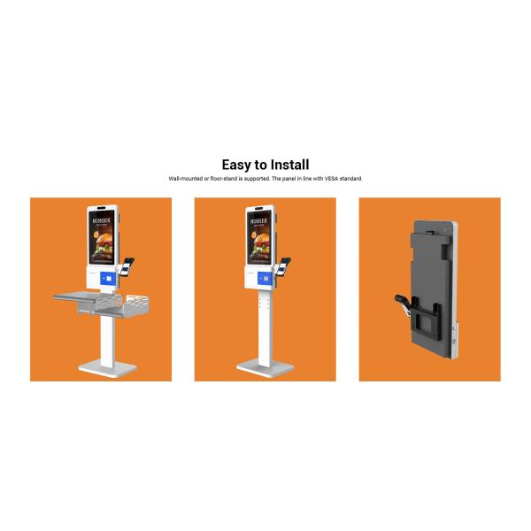 K5 Touch Screen Pos System Terminal , Self Service Kiosk Machine