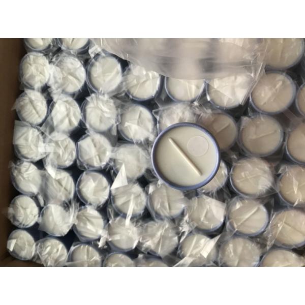 Custom Cardboard Round Box Printed Black Color For Scented Candle