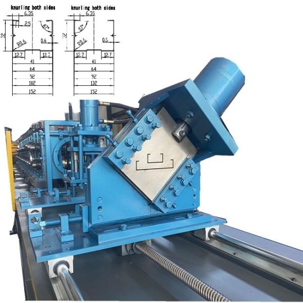 China Galvanized Steel Wall Framing Stud Rolling Forming Machine wholesale