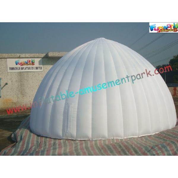 Dome Customized Inflatable Party Tent White Water-proof For Event