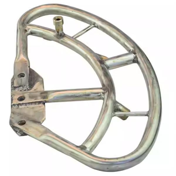 Left-Right Reversible Anti-Collision Water Spray Rack – Stainless Steel, For Sweeper-Washer Discs