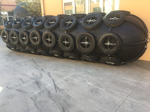 Length 3000mm Pneumatic Marine Fender