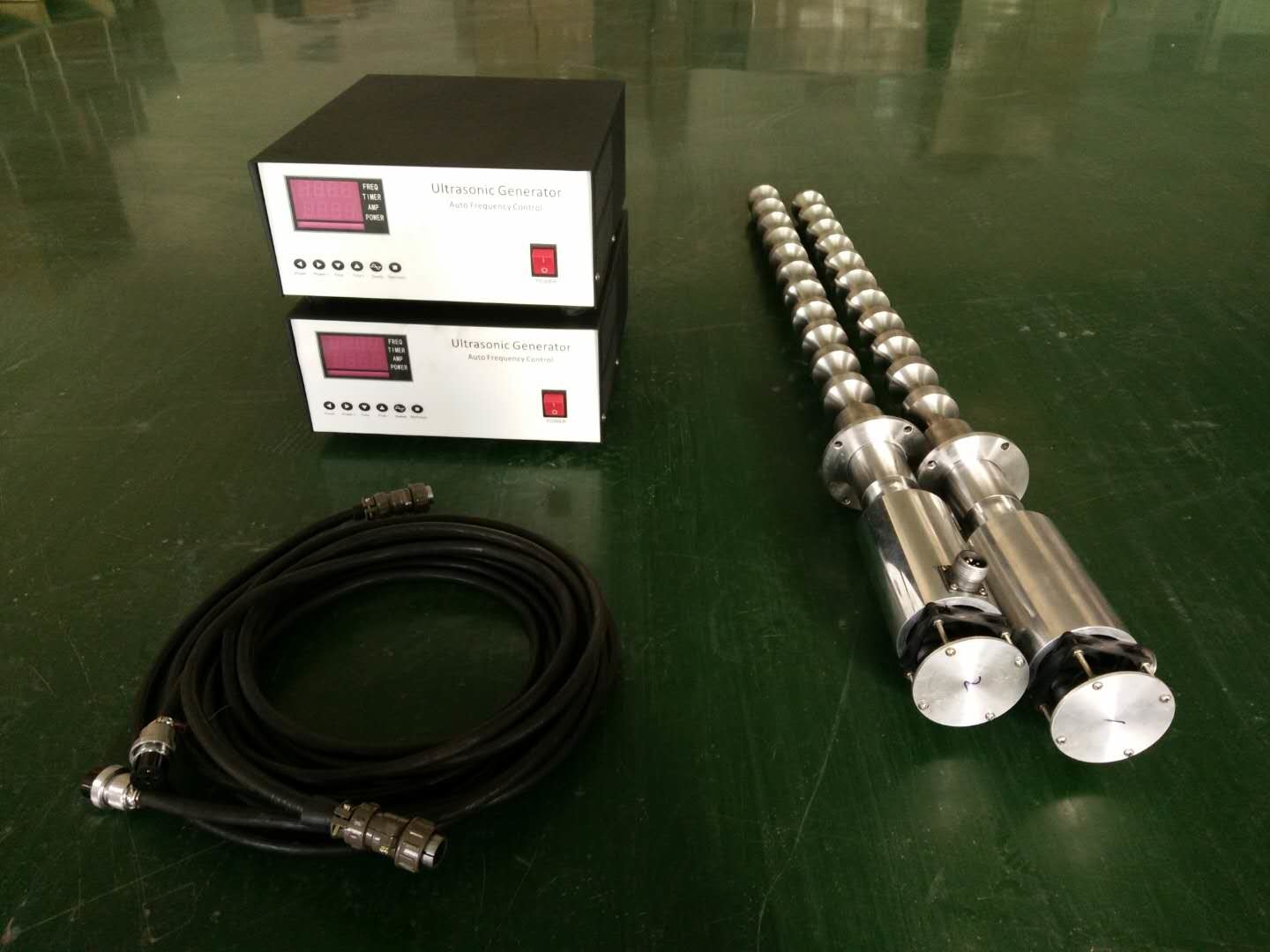 China Titanium Material Ultrasonic Tubular Transducer For Extracting Biodiesel wholesale