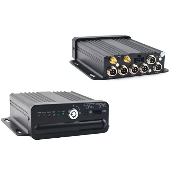 4G GPS WIFI 1080P Mini Mobile DVR 4 Channel Support 256GB SD Card Recording