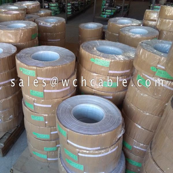 XLPE Flat Ribbon Cable UL21016 #26AWG 10Pins 1.0mm Pitch