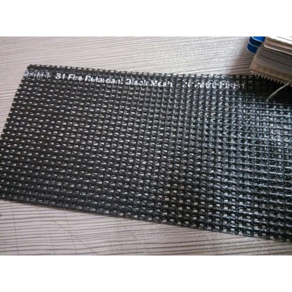 PVC black mesh banner