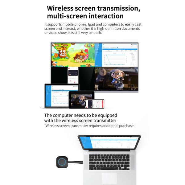 Intelligent Interactive Touch Screen Whiteboard Remote Video Teaching