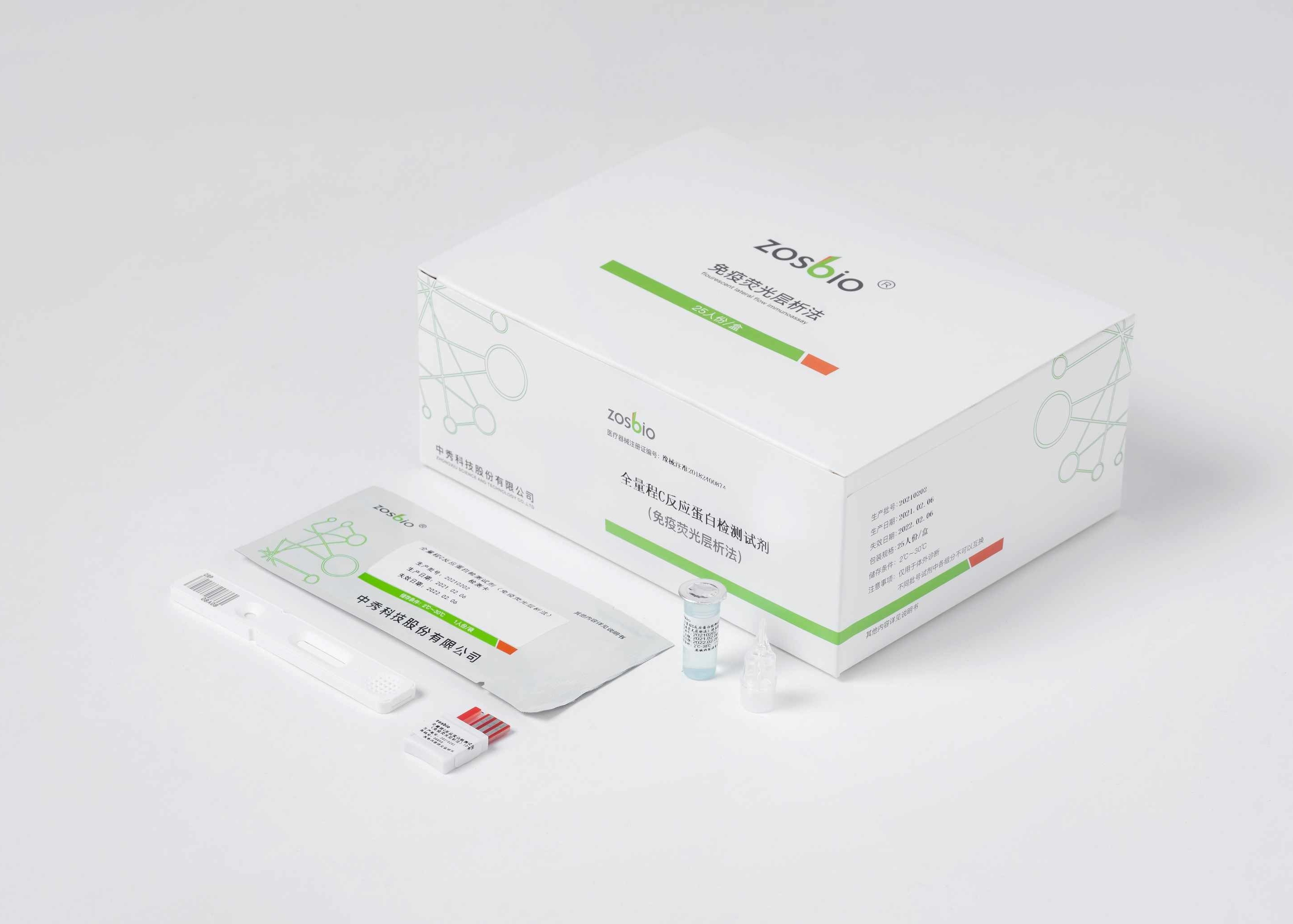 China 60ul Sample C Reactive Protein Test Kit wholesale
