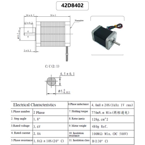 Nema 17 Micro Linear Stepper Motor Nema8 Stepping Motors With Lead Screw