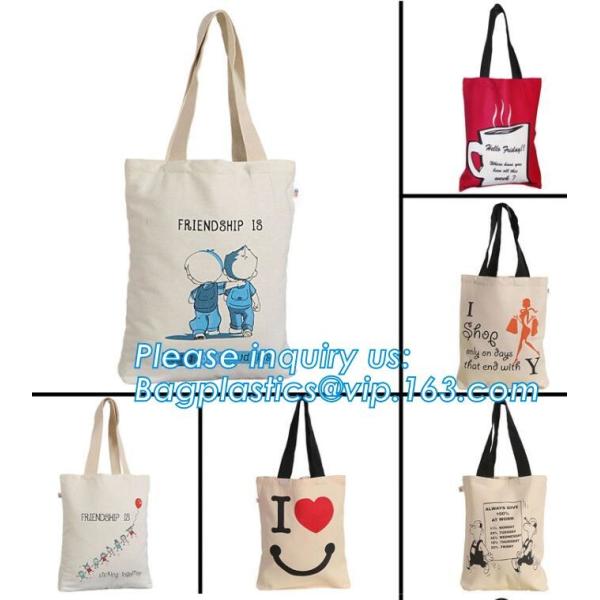 Handed long handle heavy duty cotton canvas tote bag,eco-friendly fashion custom logo market duffle white organic cotton