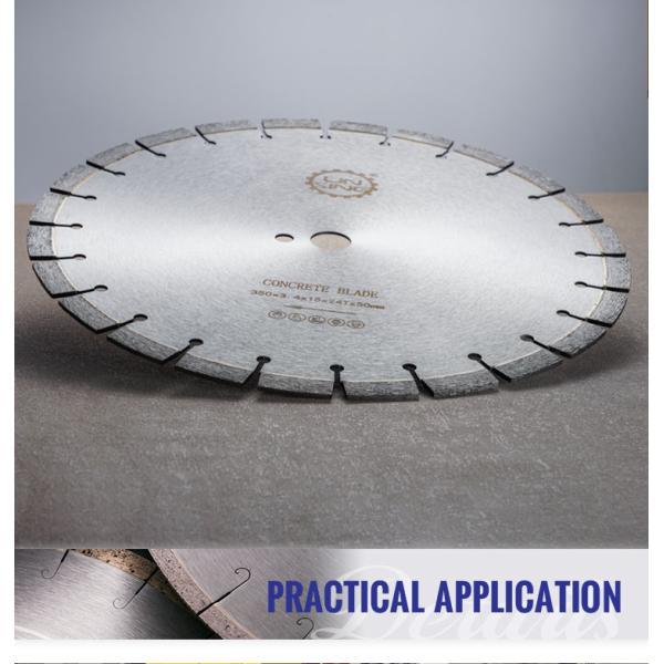 High Speed Diamond Tools for Stone Processing D350mm Segmented Diamond Saw Blade